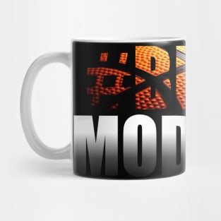 Hashtag Beast Mode On - Basketball Graphic Typographic Design - Baller Fans Sports Lovers - Holiday Gift Ideas Mug